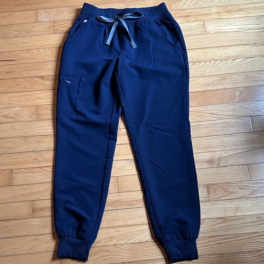 Figs Navy Blue Jogger Pants